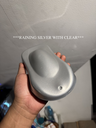 Raining Silver with Clear