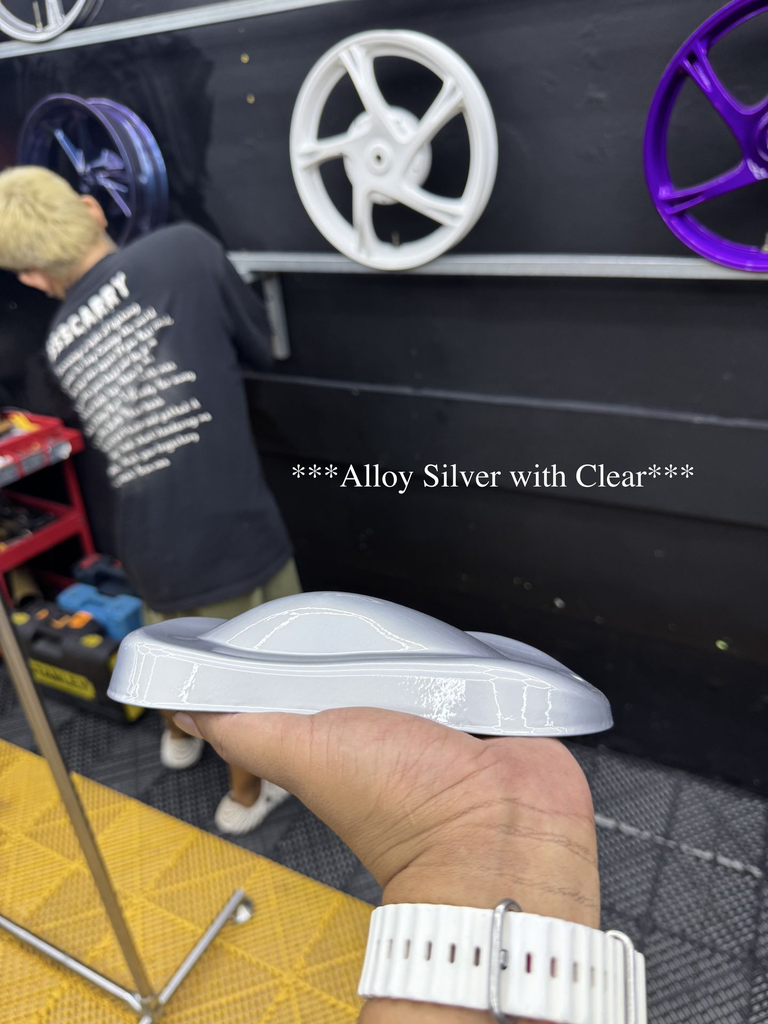 Alloy Silver with Clear 2